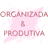 asorganizadas focus foco produtividade organized Sticker