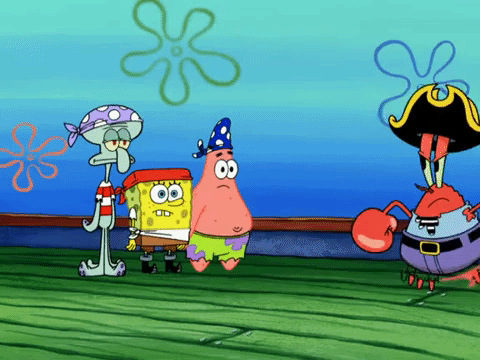season 6 grandpappy the pirate GIF by SpongeBob SquarePants