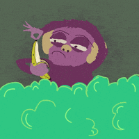 Monkey Banana GIF by lsndrbrrnv