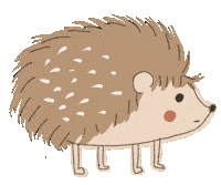 Hedgehog Sticker