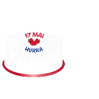 17 Mai Cake Sticker