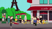 report table GIF by South Park 