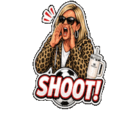 Shoot It Hurry Up Sticker