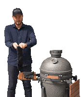 Grilling Lets Go Sticker by The Bastard - Serious Outdoor Cooking