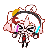 Red Moon Laboratory Sticker
