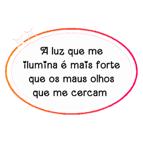 Frase Deus Sticker