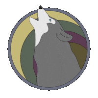 good night dog Sticker