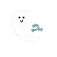 Ghost Stay Spooky Sticker