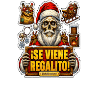 Santa Claus Halloween Sticker