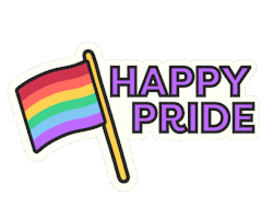 Rainbow Love Sticker by Bergen Pride