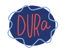 Crack Dura Sticker by Andrea Tredinick