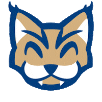 Happy Montana State Bobcats Sticker by Montana State University