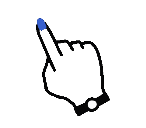 Tap Click Sticker