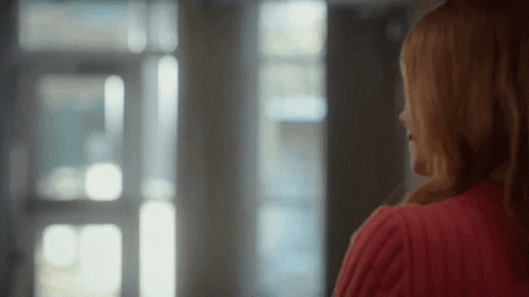 Sleuthing Turn Around GIF by Hallmark Mystery