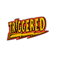 Anger Reaction Sticker by Golden Wolf