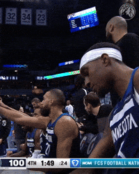 The End Basketball GIF by Minnesota Timberwolves