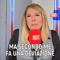 Anna Pettinelli Radio GIF by RDS 100% Grandi Successi