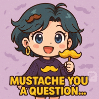Mustache GIF by Persona