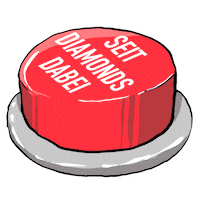 Diamonds Button Sticker by Sony Music Germany