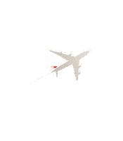 Iberia plane journey viaje viajar Sticker