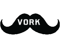 Moustache Sticker by Vork Barbier