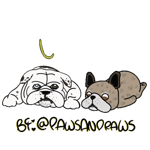 English Bulldog Dog Sticker