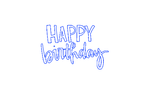 Happy Birthday Sticker by Alysia Maria