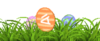 Easter Egg Sticker by Orange Media