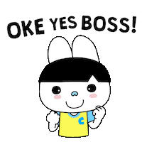 happy boss Sticker by Fun Cican