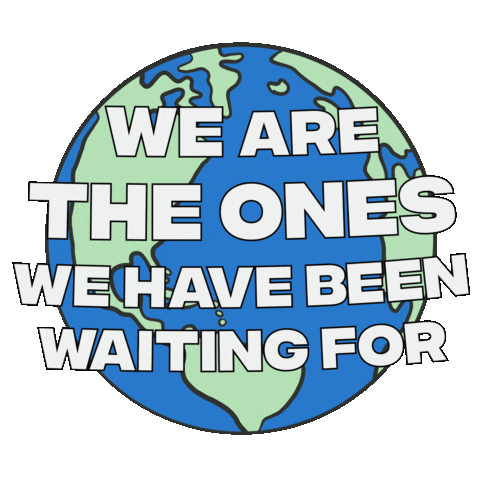besomeone_world earth planet change climate change Sticker