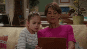 american housewife watching tv GIF by ABC Network