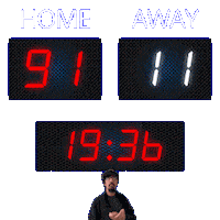 11 Away Sticker