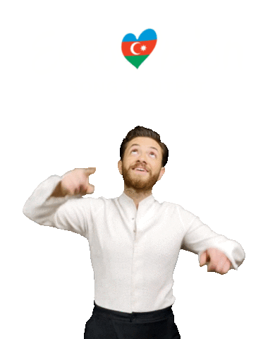 Eurovision Azerbaijan Sticker by ontis image agency