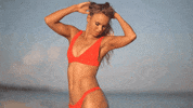 caroline wozniacki si swimsuit 2017 GIF by Sports Illustrated Swimsuit