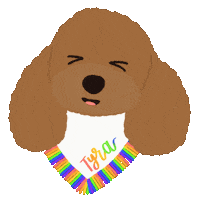Toy Poodle Lol Sticker