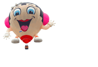 ballonfestival_hardenberg feest samen vieren jubileum Sticker