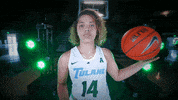 Basketball Women GIF by GreenWave