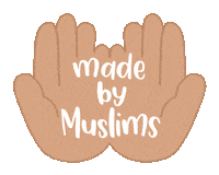 Made By Muslims Sticker by My Salah Mat