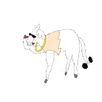 Horse Kiss Sticker by Originals