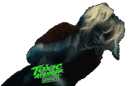Angry Julia Davis Sticker by Signature Entertainment