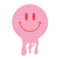 Happy Smiley Face Sticker