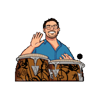 Los Vasquez Musicos Sticker