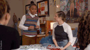 Mad Chloe X Halle GIF by grown-ish