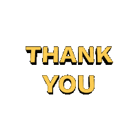 Thank U Sticker by Nice To Meet You Studio