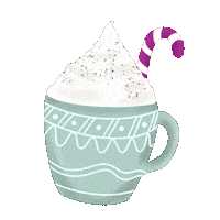 Christmas Coffee Sticker by KolibriDesign by Tamy
