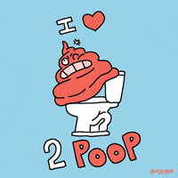 Shitting Number 2 GIF by Animation Domination High-Def