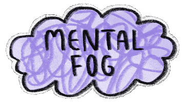 The Fog Brain Sticker