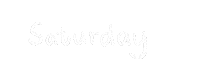 Week Saturday Sticker