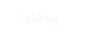 Friday Week Sticker