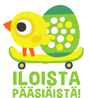 Happy Easter Sticker by Pikku Kakkonen Yle